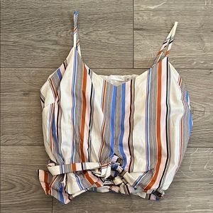Striped crop tank from lush.